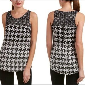 Cabi broken check top beautiful houndstooth! 3090